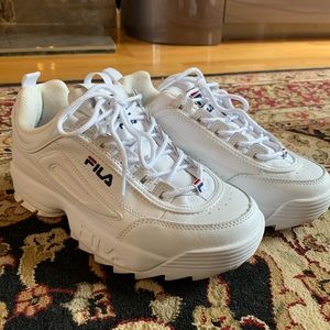 White Classic FILA Sneakers